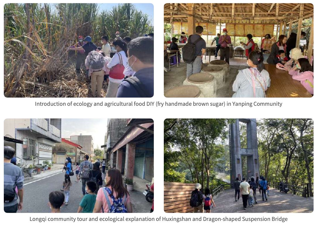 Participants on an STSP eco-tour activity