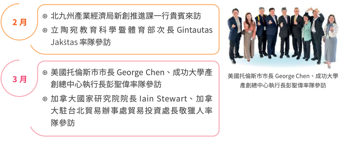 南科接待國內外訪團一