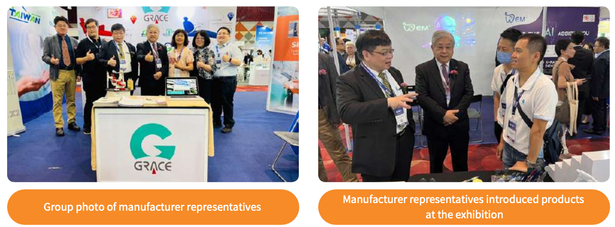 Visiting international delegations at the STSP pavilion during SEMICON Taiwan