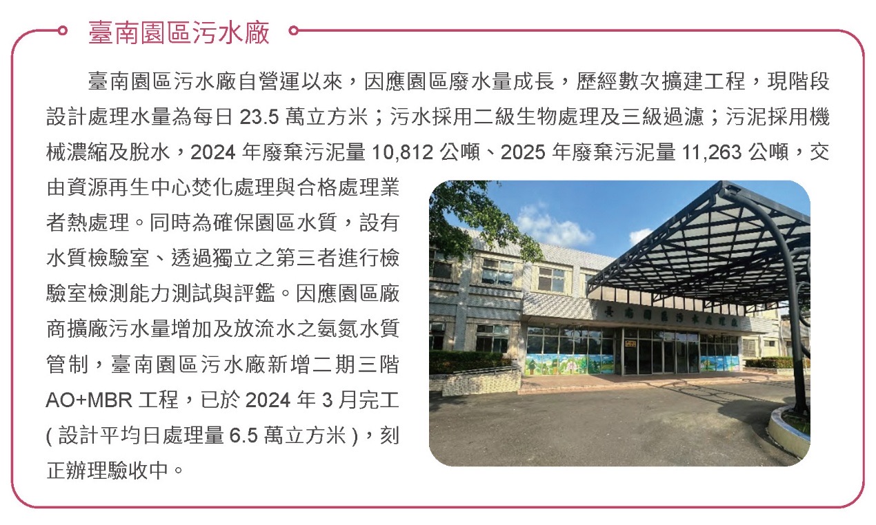 實施環保審查，廢污水100%納管處理－廢污水處理相關照片